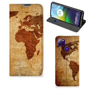 Motorola Moto G9 Power Book Cover Wereldkaart