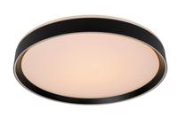 Lucide NURIA - Plafonnière - Ø 50 cm - LED 3 StepDim - 1x36W 2700K - Zwart