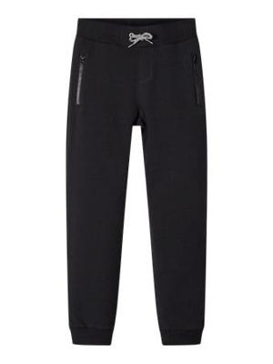 Name it zomer sweat broek jongens - zwart - NkmHonk