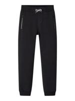 Name it zomer sweat broek jongens - zwart - NkmHonk