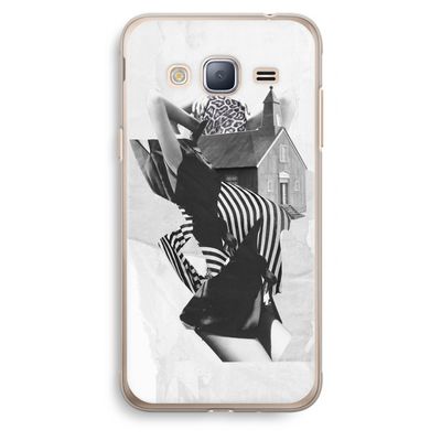 House: Samsung Galaxy J3 (2016) Transparant Hoesje