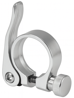 Edge Zadelpenklem ø31.8 aluminium met snelspanner -