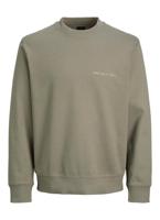 Jack & Jones Jprblaowen Branding Crewneck Sweat Sweater 4944510 Smokey Olive