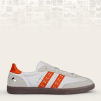Heren Sneaker Titanium | Wit/Oranje