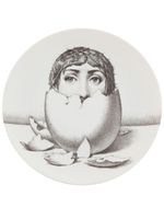 Fornasetti assiette "Tema e variazioni" - Blanc - thumbnail