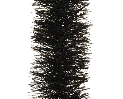 Guirlande lametta d10h270 cm zwart - Everlands