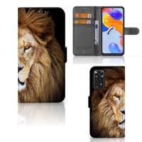 Xiaomi Redmi Note 11 Pro 5G/4G | Telefoonhoesje | Met pasjeshouder | Leeuw