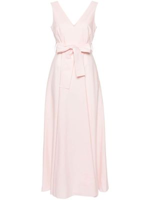 P.A.R.O.S.H. Popeline maxi-jurk - Roze