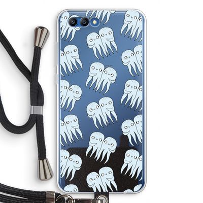 Octopussen: Honor 10 Transparant Hoesje met koord