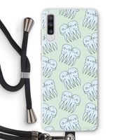 Octopussen: Samsung Galaxy A70 Transparant Hoesje met koord