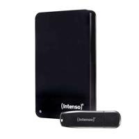 Draagbare 2,5-inch harde schijf - HDD 3,2 + USB - INTENSO - 1 TB + 64 GB