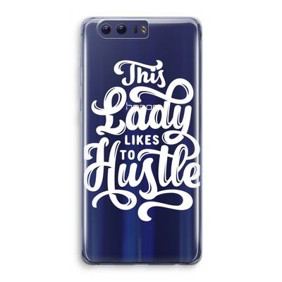 Hustle Lady: Honor 9 Transparant Hoesje