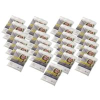 Wegwerp regenponcho transparant - 25x - volwassenen en grote kinderen maat - van gerecycled plastic