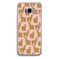 Alpacas: Samsung Galaxy S8 Plus Transparant Hoesje Alpacas: Samsung Galaxy S8 Plus Transparant Hoesje