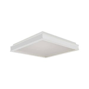 V-TAC VT-7782-W Vierkante design plafonnière - Wit - IP20 - 24W - 2450 Lumen - 4000K