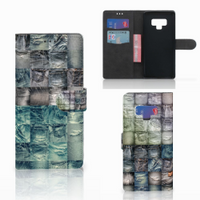 Wallet Case met Pasjes Samsung Galaxy Note 9 Spijkerbroeken - thumbnail