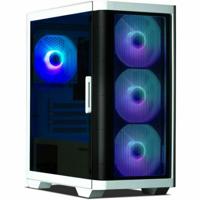 ATX Semi-toren BehuizingZalman M4 WHITE Wit Zwart