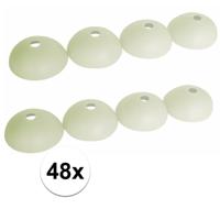 ProPlus Tentharingbeschermers - 48x stuks - glow in the dark - tentharing beschermkapjes ProPlus Tentharingbeschermers - 48x stuks - glow in the dark - tentharing beschermkapjes