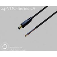 BKL Electronic DC-connector Holle DC-stekker - Adereindhulzen 5.5 mm 2.5 mm 1.5 m 1 stuk(s) Single