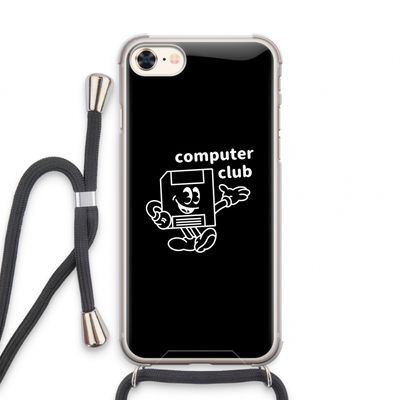 Floppyhead: iPhone 8 Transparant Hoesje met koord