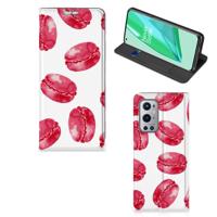 OnePlus 9 Pro | Flip Style Cover | Pink Macarons