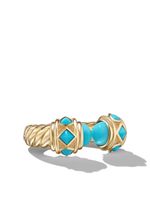 David Yurman bague Renaissance en or 18ct sertie de turquoise - thumbnail