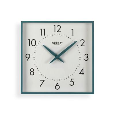 Muurklok Versa Blauw Plastic 4,1 X 28,3 X 28,3 CM