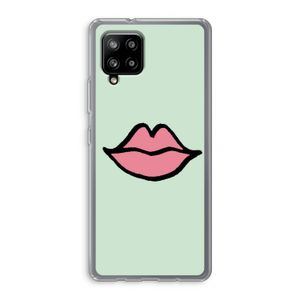 Kusje: Samsung Galaxy A42 5G Transparant Hoesje