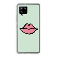 Kusje: Samsung Galaxy A42 5G Transparant Hoesje