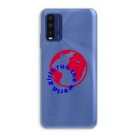 Run The World: Xiaomi Redmi 9T Transparant Hoesje