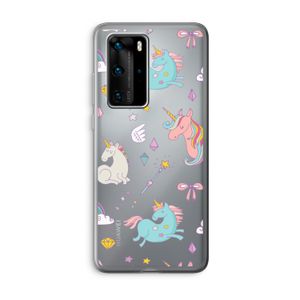 Fantasiewereld: Huawei P40 Pro Transparant Hoesje