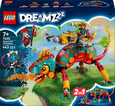 LEGO® DREAMZzz 71492 Mateo&apos;s vuurkameleon