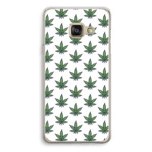 Weed: Samsung Galaxy A3 (2016) Transparant Hoesje