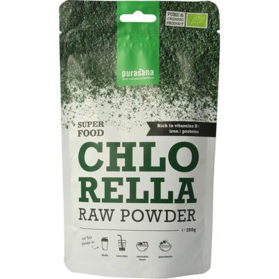 Purasana Chlorella poeder vegan bio