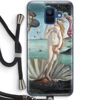 Birth Of Venus: Samsung Galaxy A6 (2018) Transparant Hoesje met koord