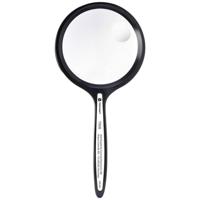 TOOLCRAFT TO-8976465 Vergrootglas Vergrotingsfactor: 2 x, 4 x Lensgrootte: (Ø) 63.5 mm Zwart