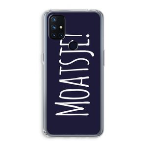 Moatsje!: OnePlus Nord N10 5G Transparant Hoesje