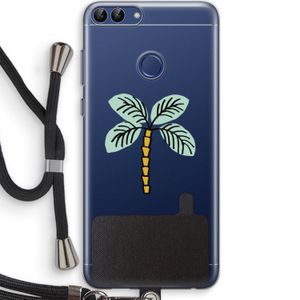 Palmboom: Huawei P Smart (2018) Transparant Hoesje met koord