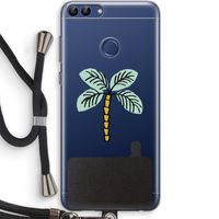 Palmboom: Huawei P Smart (2018) Transparant Hoesje met koord