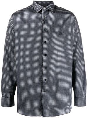 ETRO chemise à motif géométrique - Bleu