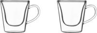 Diversen Luigi bormioli thermic koffie-en theeglas 29,5cl dubbelwandig 2 stuks