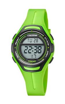 Horlogeband Calypso K5727-6 Silicoon Groen