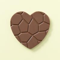 Chocolade hart melk