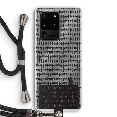 Crazy shapes: Samsung Galaxy S20 Ultra Transparant Hoesje met koord