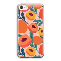 Perzik: iPhone 8 Transparant Hoesje Perzik: iPhone 8 Transparant Hoesje