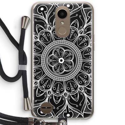 Roses Are Red: LG K10 (2017) Transparant Hoesje met koord