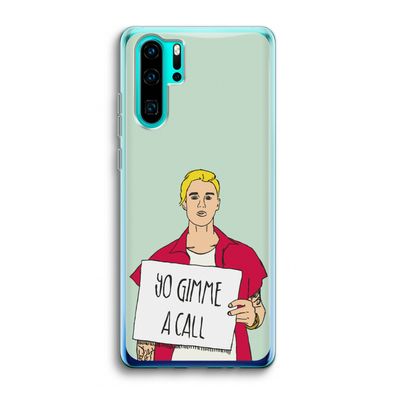 Gimme a call: Huawei P30 Pro Transparant Hoesje