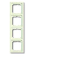 Busch-Jaeger 2CKA001754A4233 Frame Frame 4-voudig Future lineair Crème-wit, Parel-wit 1 stuk(s)