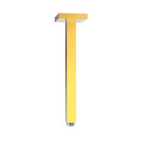 Douchearm Tres Exclusive | 29 cm | Plafond montage | Messing | Vierkant | 24k Goud glans