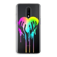Hold My Heart: OnePlus 7 Transparant Hoesje